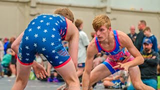 113 Ashton Jackson R Of Elite Athletic Club In Vs. Ayden Harper G Of Franklin Central In