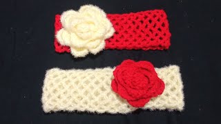 Easy and Beautiful ?Crochet hairband Tutorial/How to crochet hairband #91