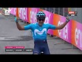 Emocionante llegada de Carapaz en el Giro de Italia 2019