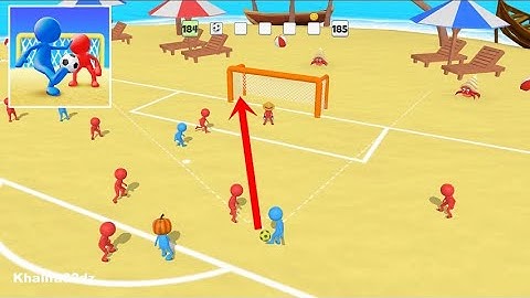 Super Goal - Soccer Stickman - Level 184 - 188  Gameplay (Android)