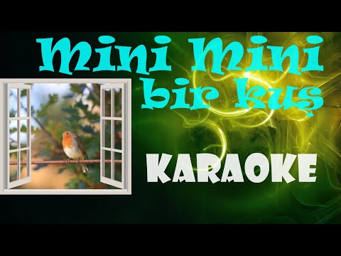 Mini Mini Bir Kuş - Karaoke
