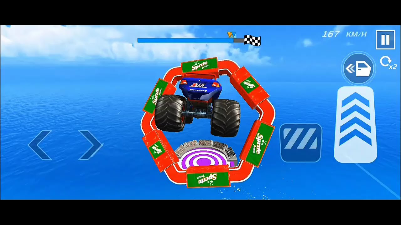 Monster Truck Mega Ramp – Extreme Racing & Crazy Stunts! 💥