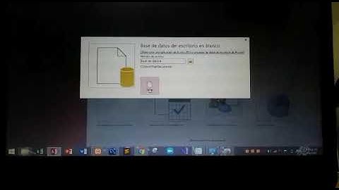 Explicación conexión ODBC para base de datos externa con Access