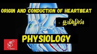 ORIGIN AND CONDUCTION OF HEART BEAT | HOW THE HEART BEATS ? - PHYSIOLOGY IN TAMIL