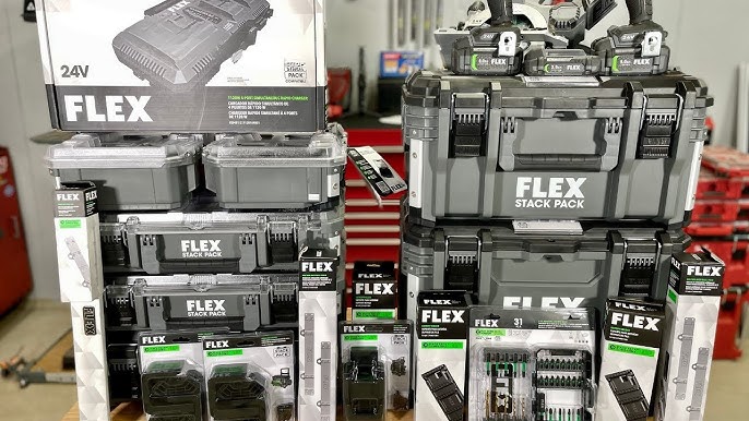 Flex Brings Pro Modular Tool Boxes to Lowe's with Stack Pack