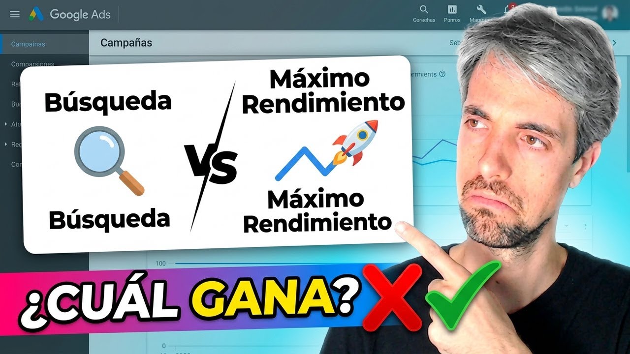 Video: Búsqueda vs Máximo Rendimiento en Google Ads – ¿cuál conviene en 2026?