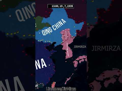 What if Japan became anarchist in WW2 #viral #hoi4 #history #shorts  #timelapse #map #fyp #trending