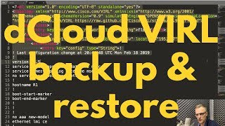 Free CCNA VIRL Labs! How to backup and restore your Cisco dCloud labs! CCNA | CCNP | Python