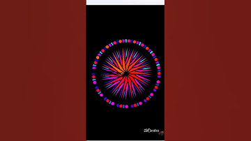 Amazing Colourful circle using python Turtle | How can draw heart in python Turtle Animation #shorts