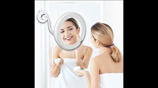 Mirror Makeup Mirror Flexible Mirror illuminated Magnifying Vanity Mirrors with Light Make up screenshot 2
