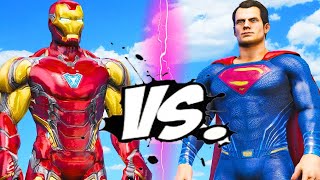 Superman vs Ironman | Epic fight