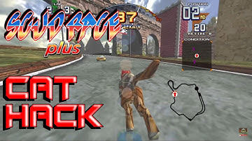 Scud Race Plus (Expert Course) 1st place using cat hack!