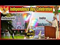 (HIGHLIGHTS) Indonesia vs India Independence Day Celebration