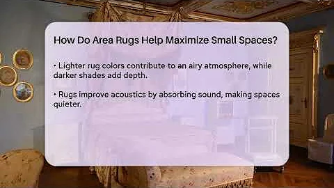 How Do Area Rugs Help Maximize Small Spaces? - Style Your Decor