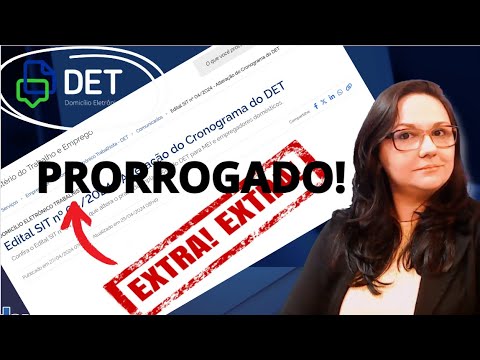 Publicado o Cronograma de implantação do Domicílio Eletrônico trabalhista- DET