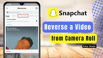 Reverse a Video on Snapchat from Camera Roll 2022