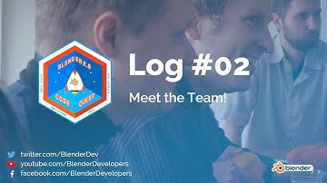 Meet the Team - Code Quest Log #02 - Blender 2.8