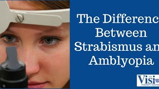 Explaining the Difference Between Amblyopia & Strabismus to Parents #ocns #amblyopia #strabismus