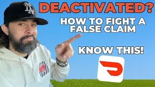 How To FIGHT A False DEACTIVATION On DoorDash