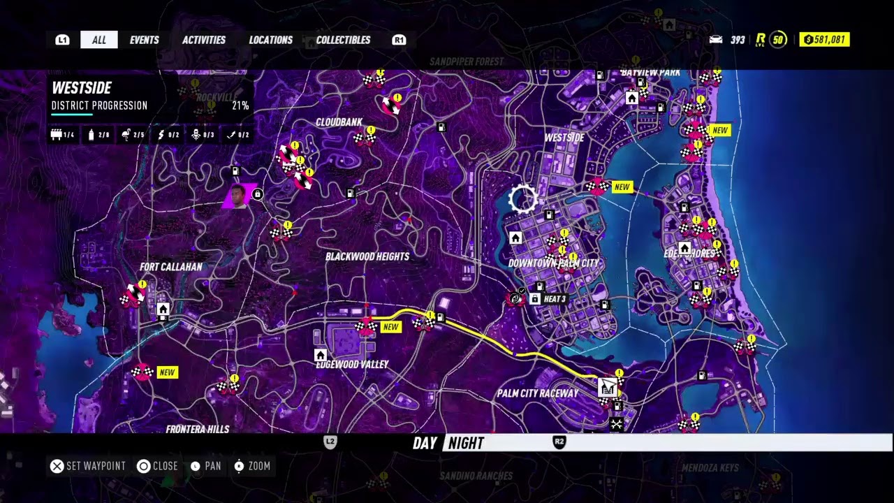 Карта трофеев в нфс хит