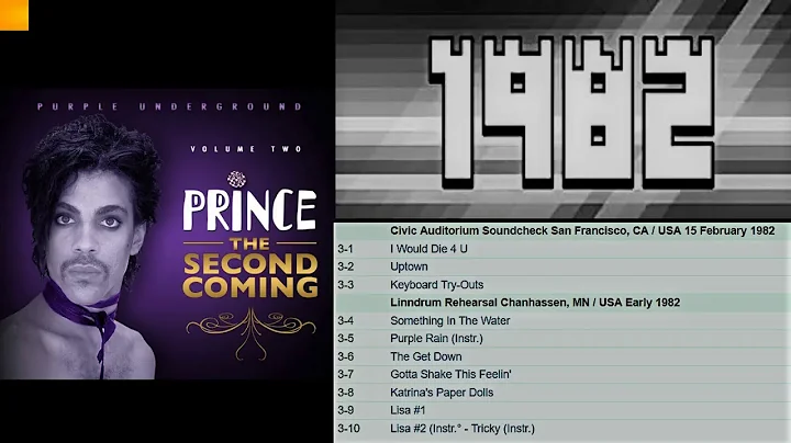 PRINCE ~ THE SECOND COMING / The LISA Rehearsals