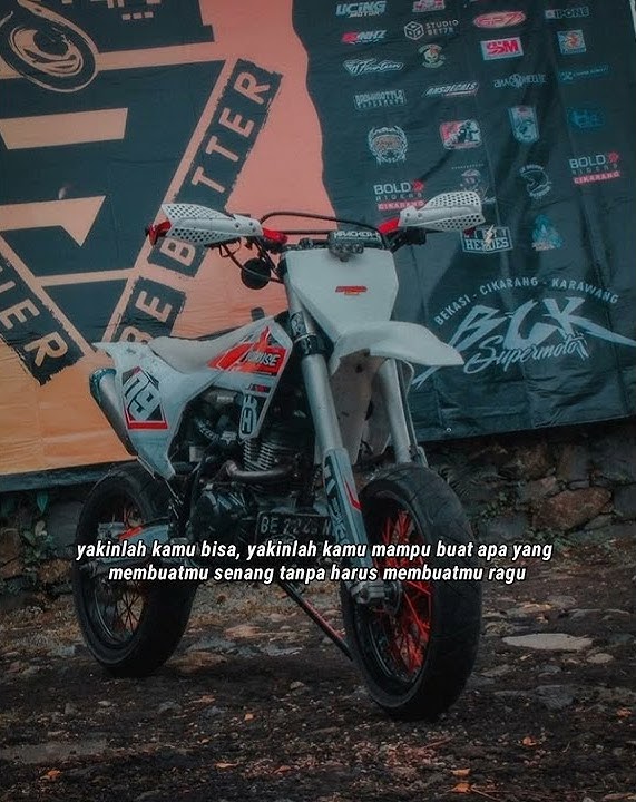 Story wa keren motor supermoto terbaru!!!