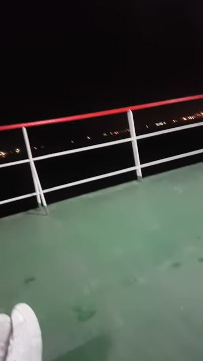 pengalaman naik kapal fery merak bakauheni malam hari