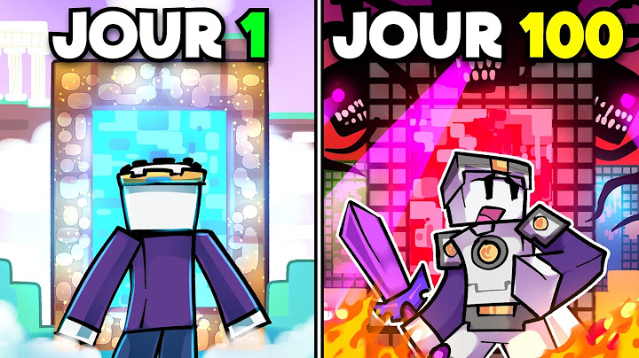 J'ai SURVÉCU 100 JOURS dans 10 DIMENSIONS MINECRAFT (ça m'a rendu fou)