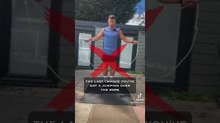 Keep Tripping Over Your Rope ❌ TRY THIS ✅ #jumprope #skippingrope #skipping  #jumpropeworkout