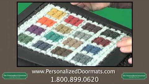Choosing The Right Logo Mat - The Personalized Doormats Company