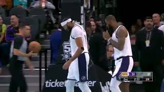 Anthony Davis almost injured while helping Lebron James😱😱 Lakers Vs Spurs Nov.25 2022 - 2023 Season