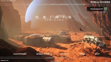 Osiris New Dawn Starting out building a base finding Osiris 1