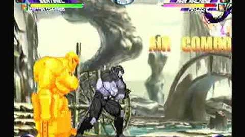 MvC2: Hannibal (Storm/Sent/Cap) vs wolverine-master (WM/IM/Psy) 22 .:2.27.10:.