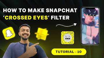 Crossed Eyes Snapchat Filter Lens Studio | Make filter in few Minutes| How to make snapchat filter