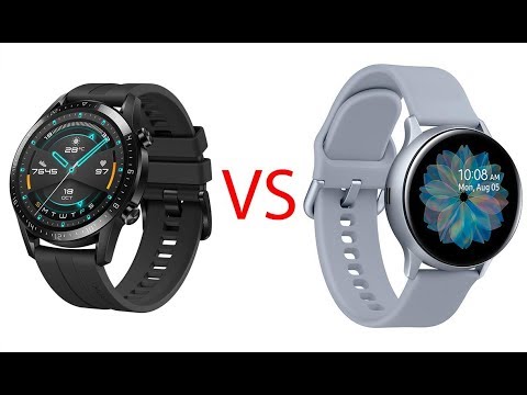 Samsung Galaxy Watch Active 2 Vs Huawei Watch GT 2 - Test Comparison