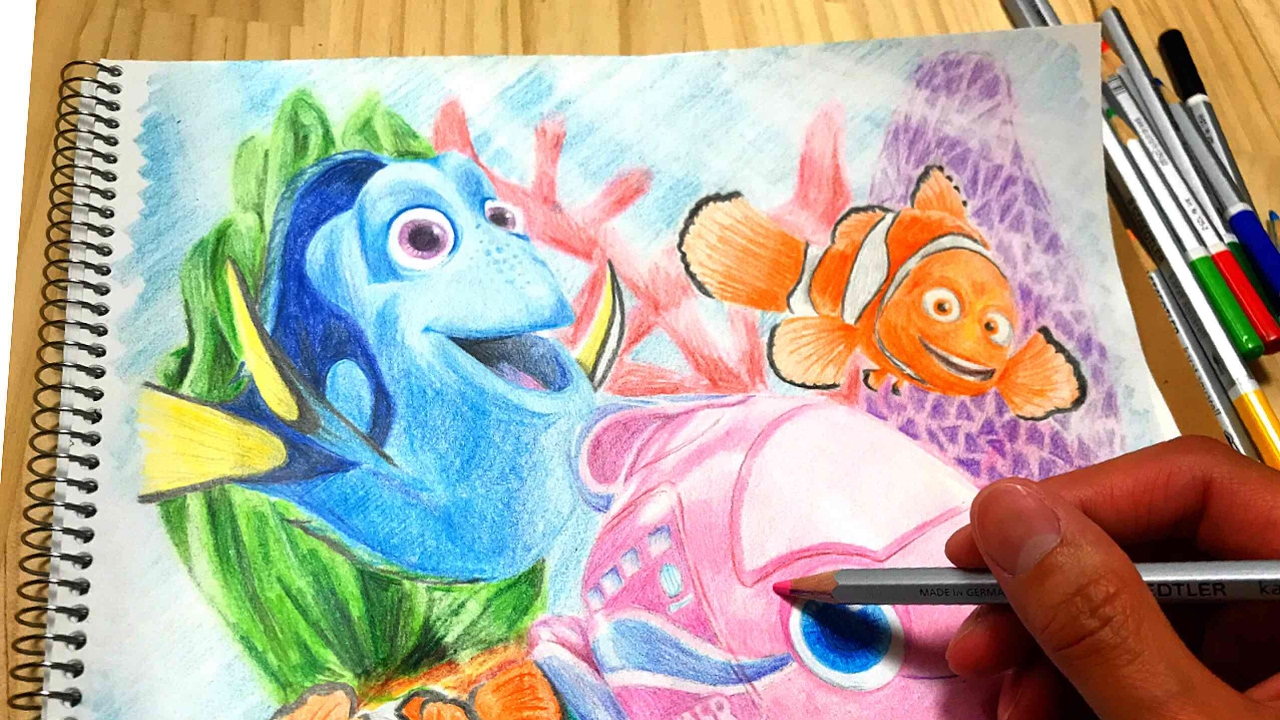 東京ディズニーシー ニモ フレンズ シーライダー 新アトラクション Disney Sea Tds Nemo Friends Searider Coloring Page Youtube