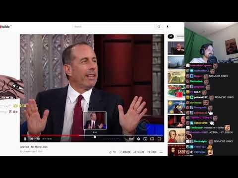 Forsen reacts to "Seinfeld - No More Links"