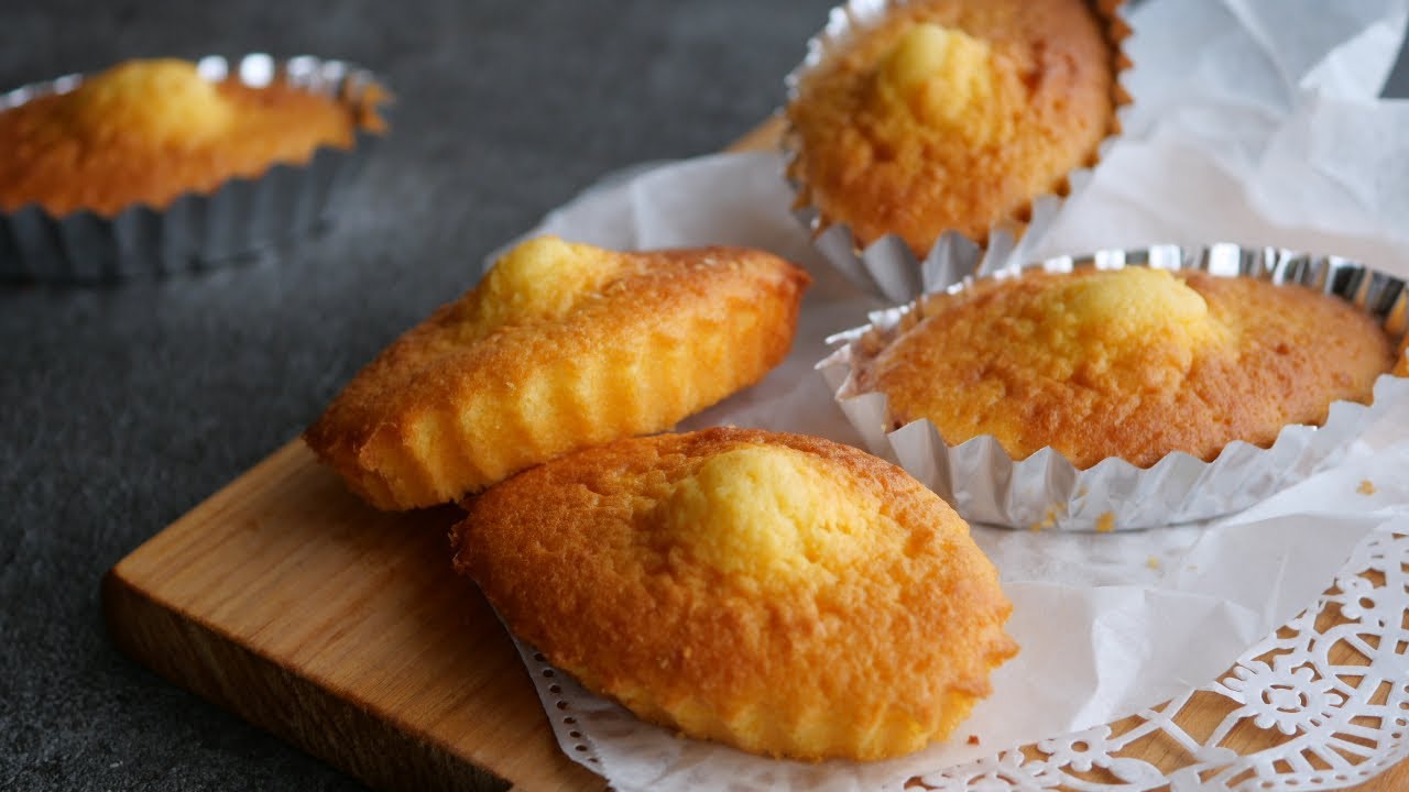 【春の優しい焼き菓子♡バター薫るマドレーヌ】翌日はしっとりさらに美味しい  | Basic Madeleine