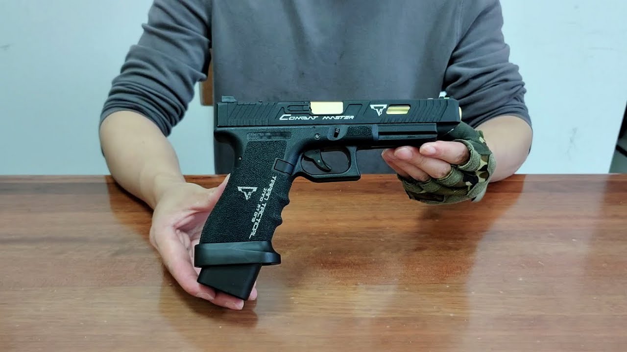 Glock 34 TTI Combat Master Soft Bullet Toy Gun Unboxing 2024 - YouTube