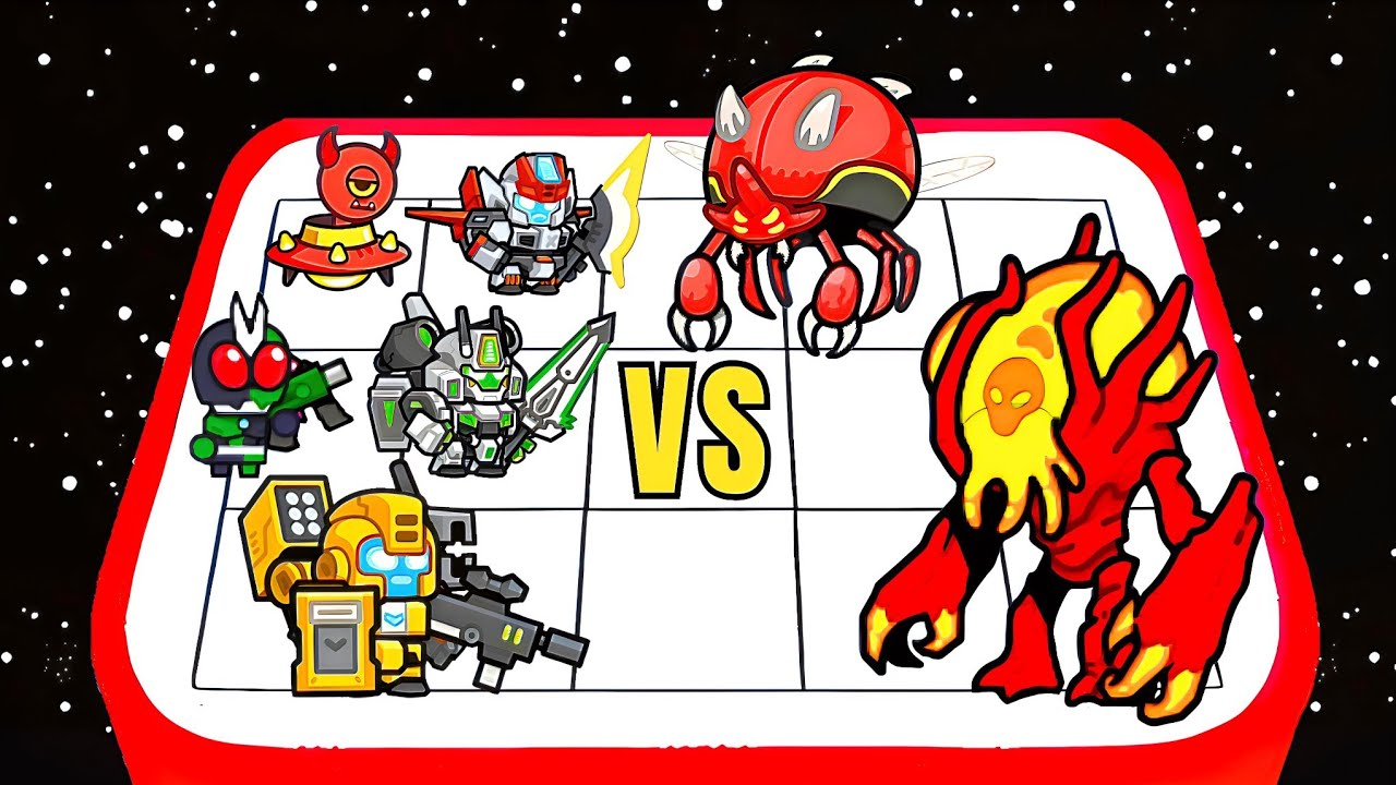 MERGE ROBOT MECH GAME - Merge Monster Battle, Merge Master Strategy Gameplay