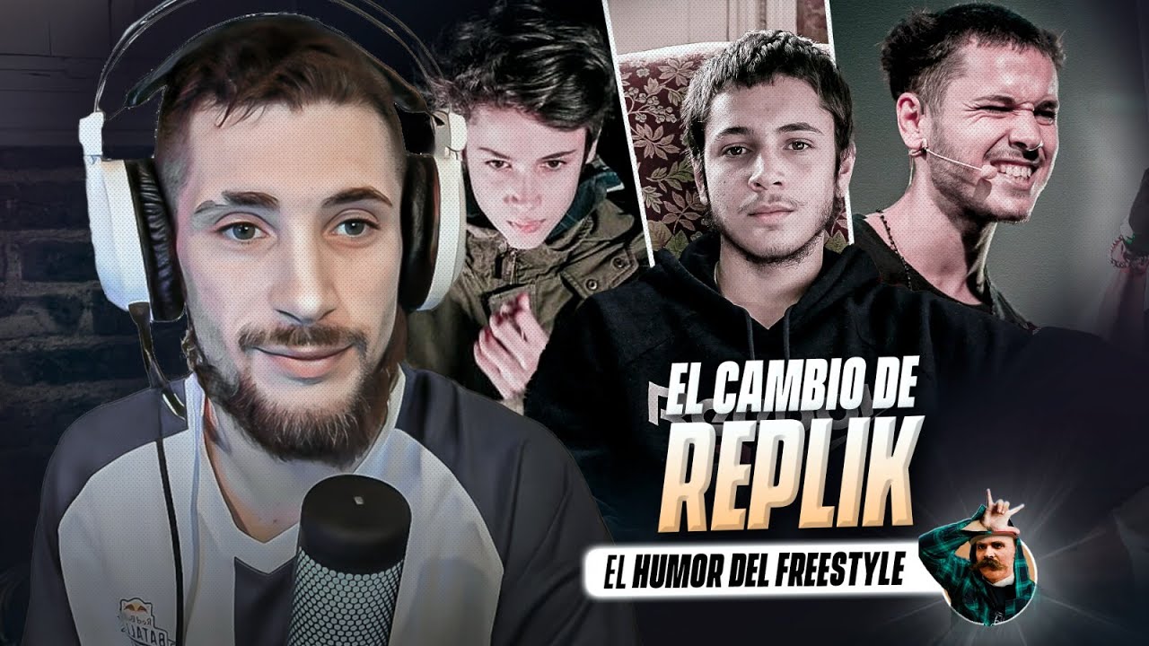 Replika Rapero EL CAMBIO DE REPLIK ⏳ - EL HUMOR DEL FREESTYLE - YouTube
