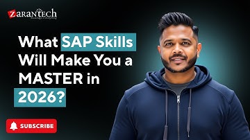 What SAP Skills Will Make You a MASTER in 2026? | ZaranTech