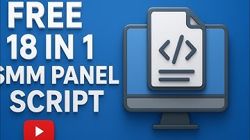 🚀 FREE 18 in 1 SMM PANEL SCRIPT | Next Level 3D UI | Lifetime Free Support 🚀