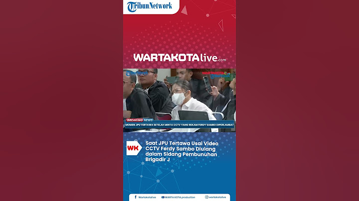 Saat JPU Tertawa Usai Video CCTV Ferdy Sambo Diulang dalam Sidang Pembunuhan Brigadir J