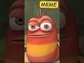 Oi oi oi red larva original vs meme #memes #funny #animation #oioioi