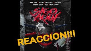 (Reacción)Sigo Aquí Benny Benni Ft SosoCrvzy, Yiordano, NicoElBaby, DiOne El Capo y Pouliryc