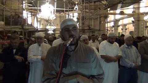 صلاة الفجر من المسجد الأقصى المبارك الشيخ محمد العباسي 05 رمضان 2015/ 1436هـ (سورة ق)