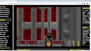 Doom Lets play (God mode) (MSDOS) Part #1
