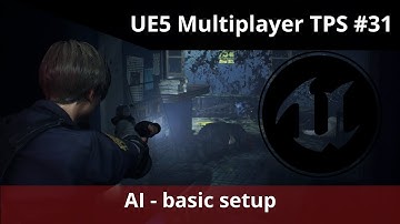 Unreal Engine 5 Multiplayer TPS tutorial #31 - AI Zombie / Enemy setup