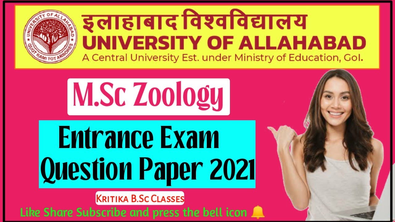 allahabad-university-msc-zoology-entrance-exam-questions-paper-2021